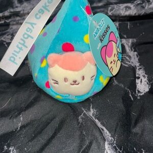 Anirollz birthday cake kitten with Hershey kisses 5 inch Plush Toy